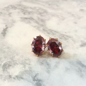 Kate Spade Shine On Oval Stud Earrings